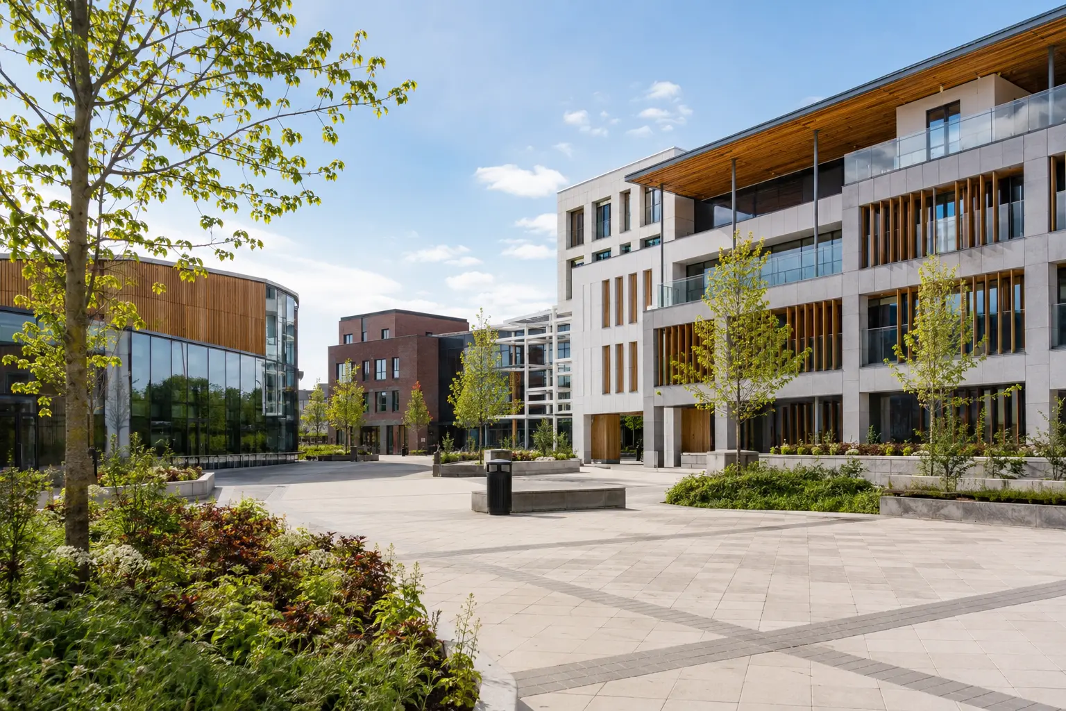 Bostadsområde inspirerat av Täby